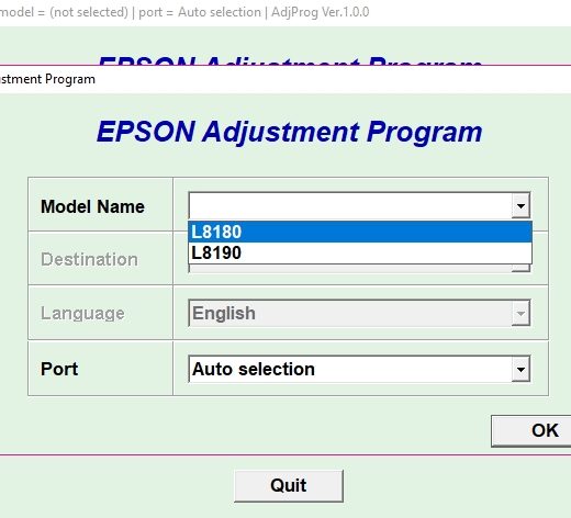 Epson-L8180-L8190-Adjustment-Program-Step-1